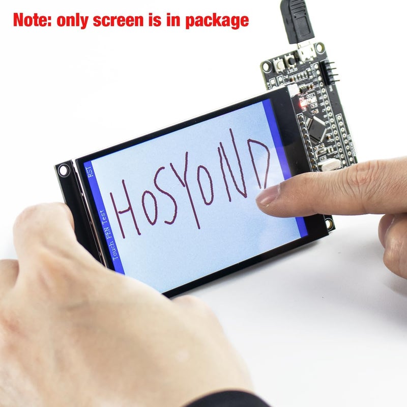 Hosyond شاشة LCD تعمل باللمس سعة 4.0 بوصة 320x480 TN مع وحدة تحكم ST7796S تسلسلية SPI لأردوينو R3/Mega2560/ESP32 - Image 4